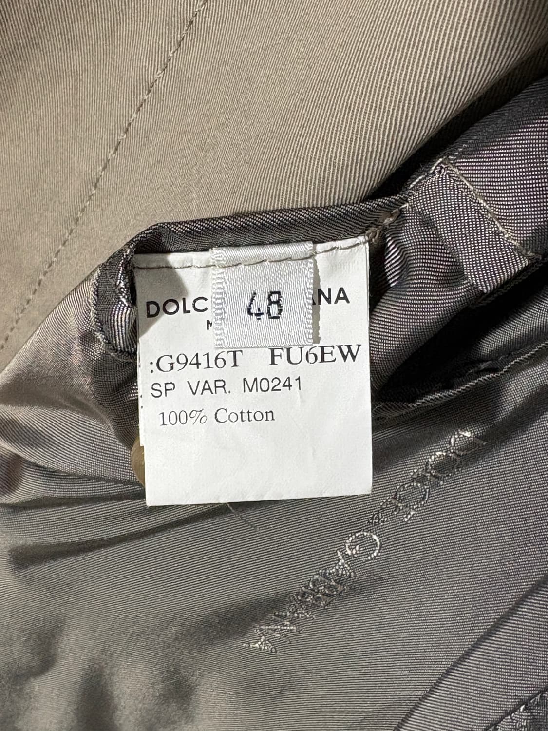 [48] 돌체앤가바나 코튼 재킷 상품이미지6