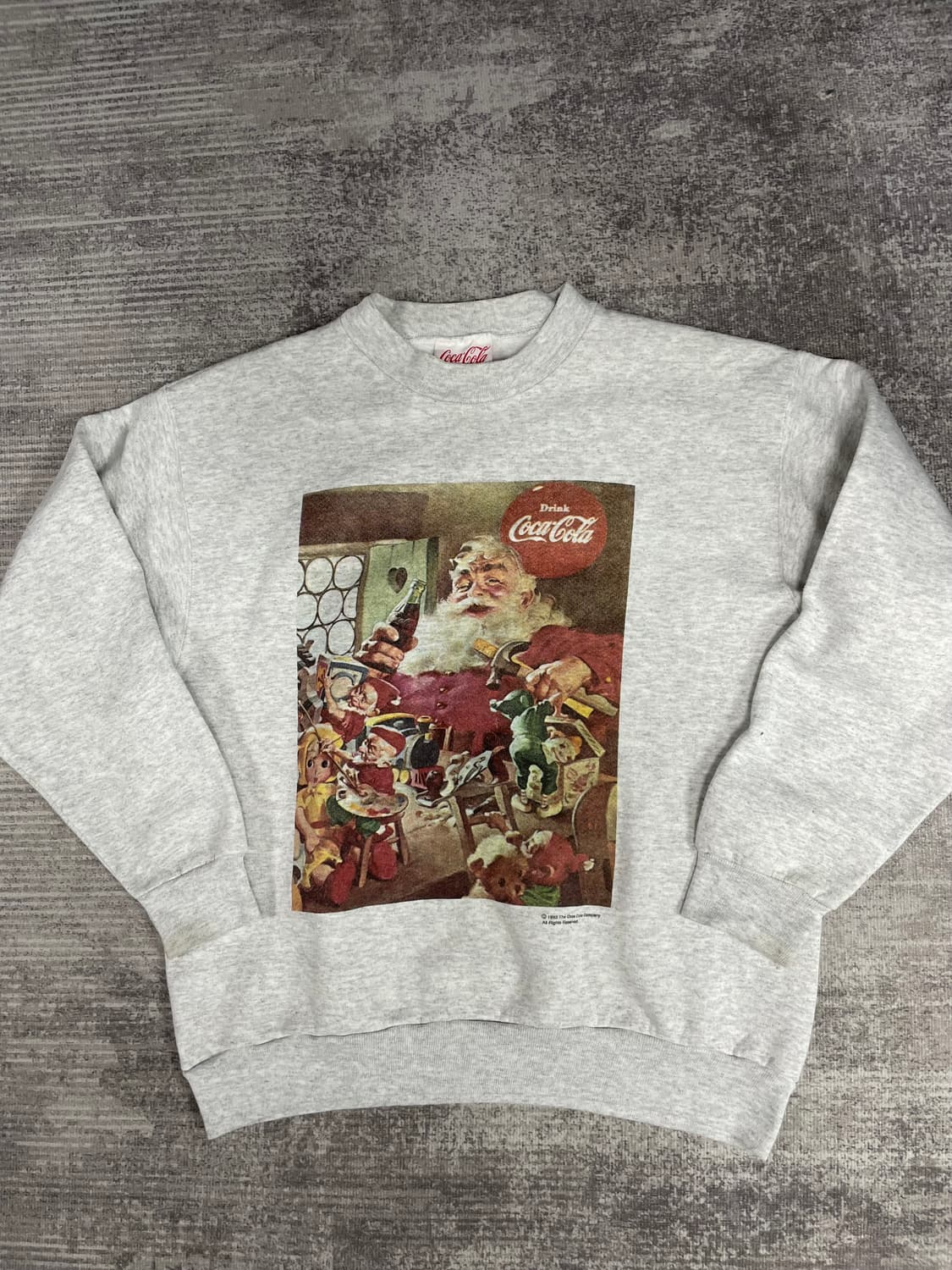 90s USA 코카콜라 산타 스웻 상품이미지8