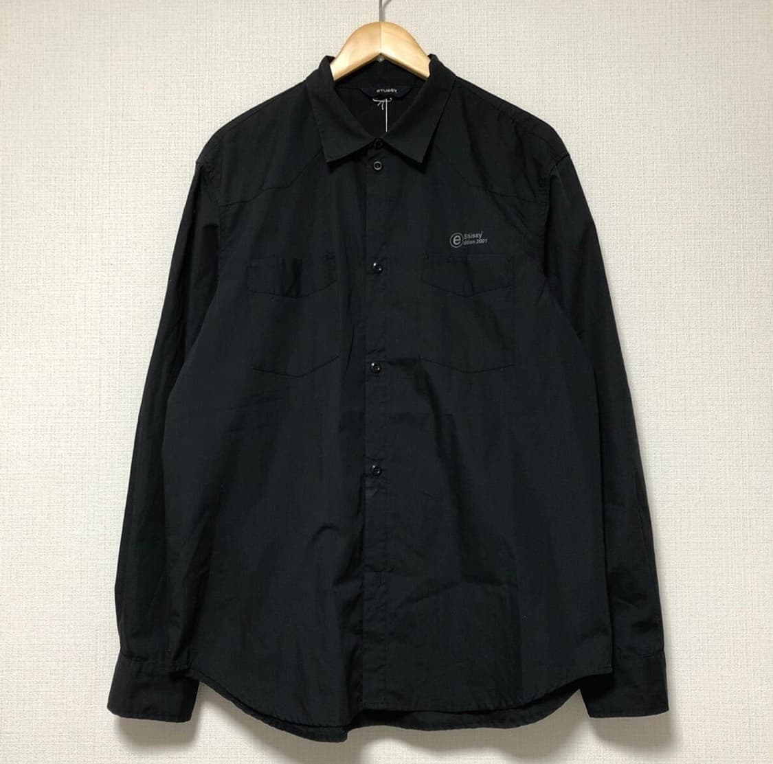 Stussy 스투시 워크셔츠 블랙 상품이미지1