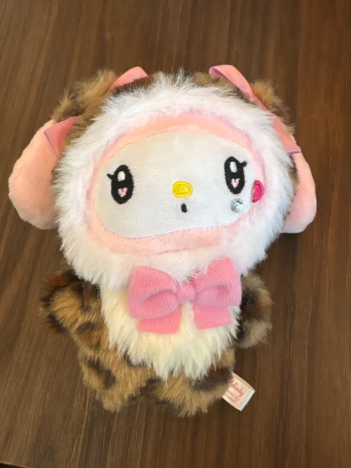 산리오 마이멜로디 레오파드 인형 키링 상품이미지1