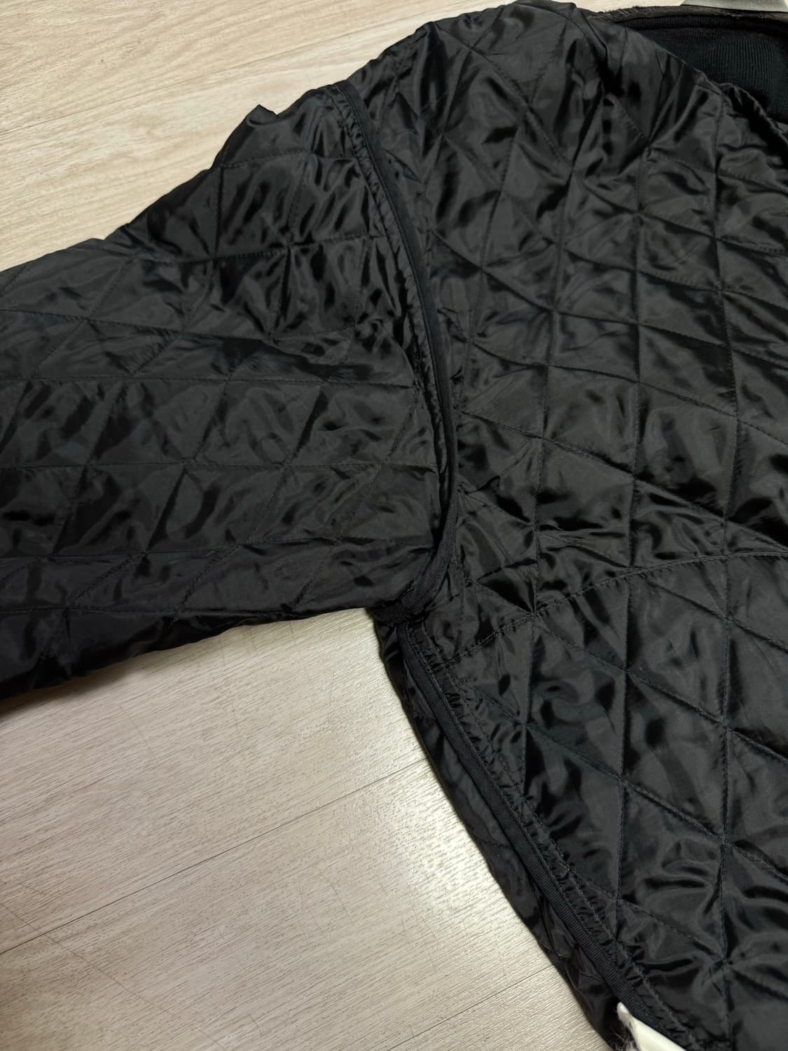 꼼데가르송 스태프 퀄팅 봄버자켓 XL 상품이미지8