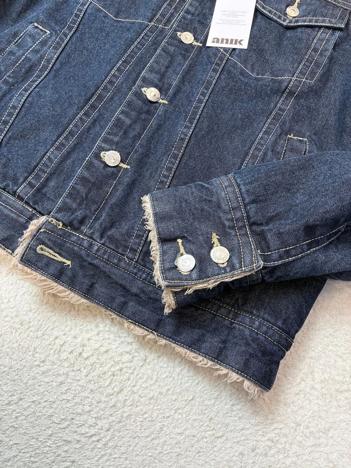 CK 캘빈클라인 00's 양털 쉐르파 데님 자켓 PN6005 상품이미지5