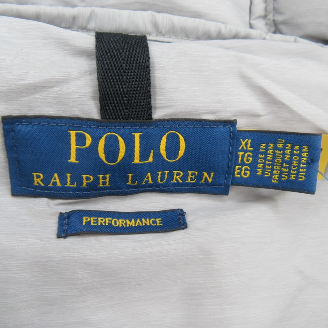 폴로 랄프로렌 퍼포먼스 경량 패딩 후드 자켓 그레이 헤더 상품이미지5