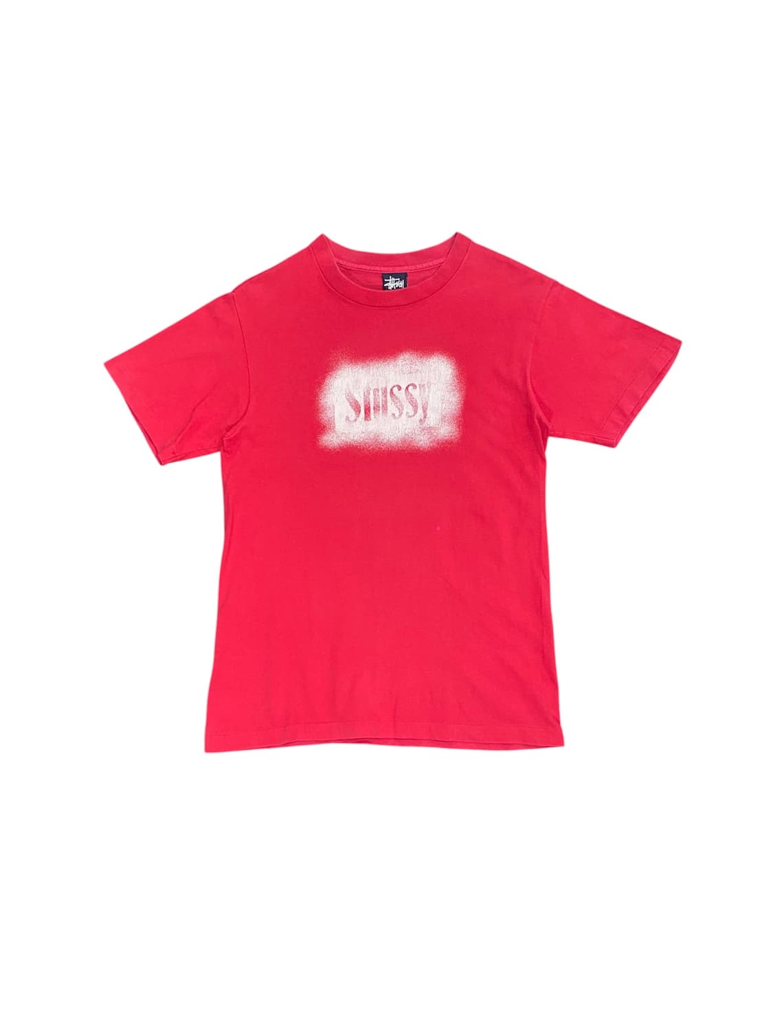 Stussy 스프레이 로고 반팔티셔츠 상품이미지1