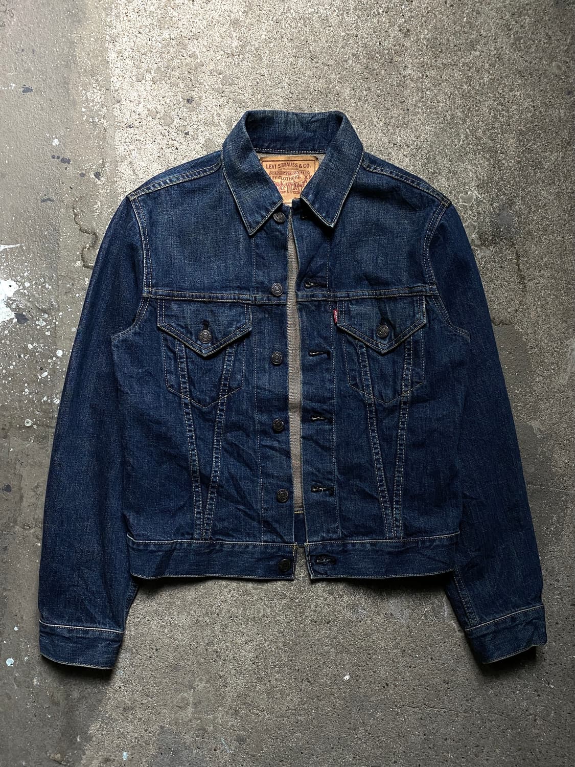 빈티지 리바이스 청자켓 빅E 70557 상품이미지1