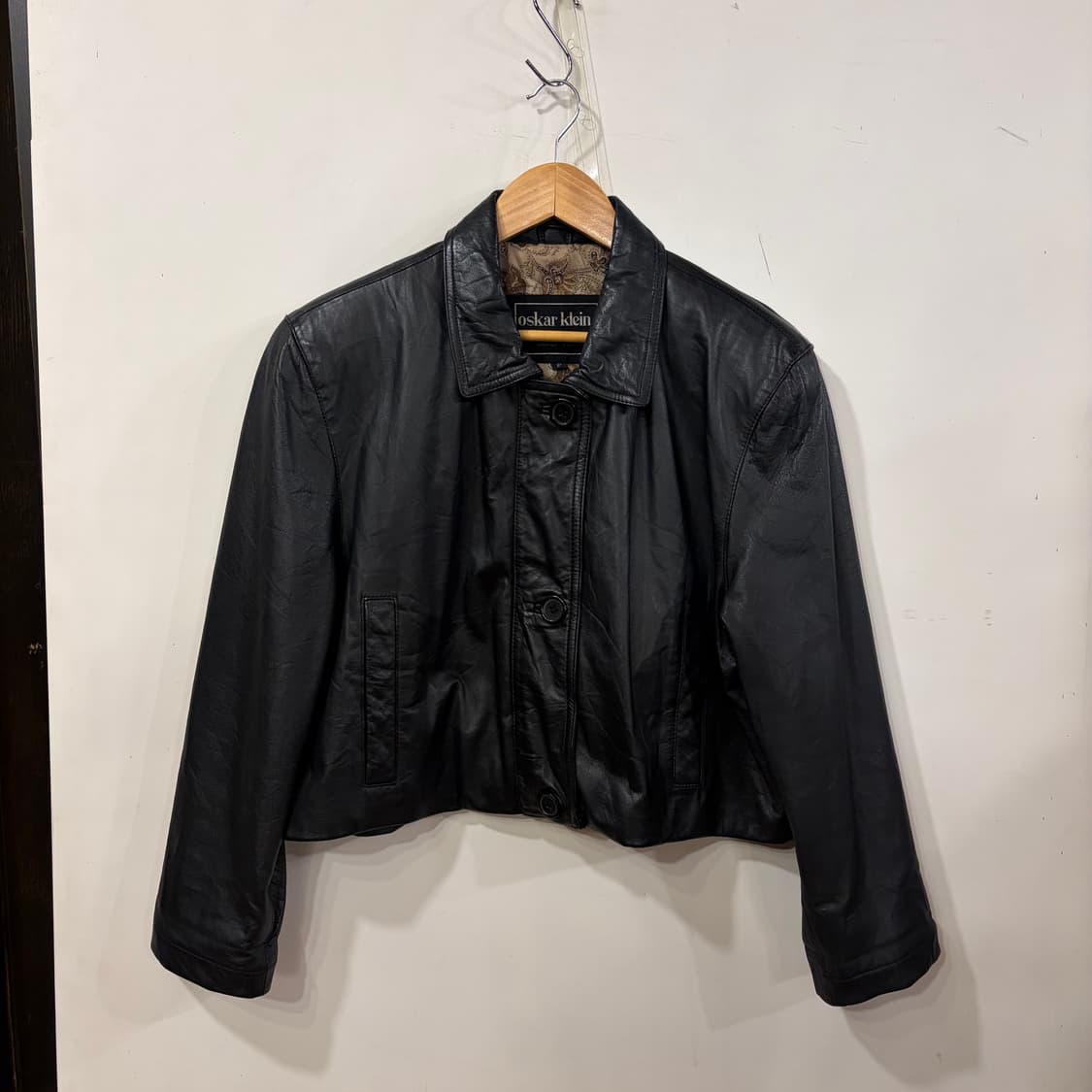 카우레더 숏자켓 상품이미지1