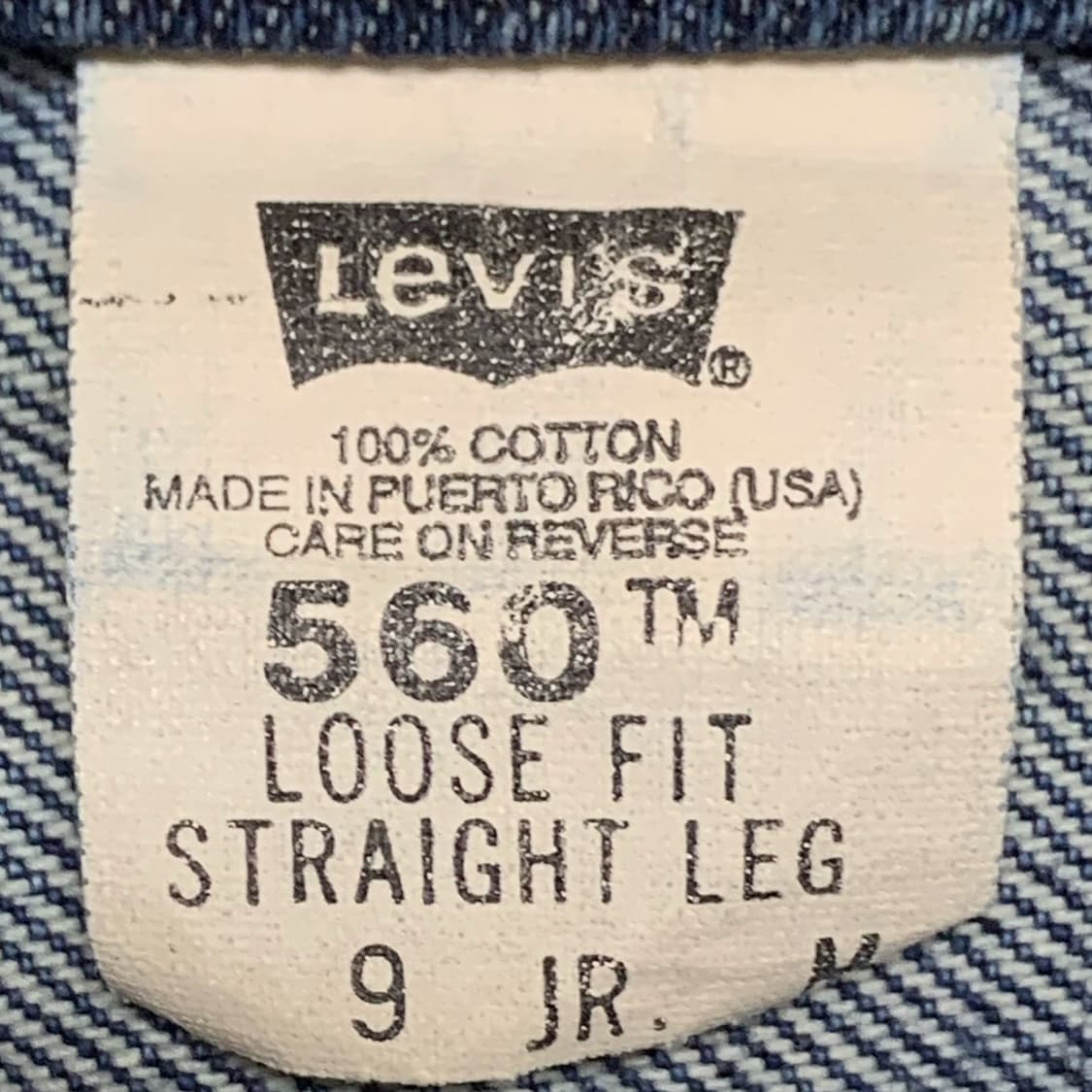 [30] 90's 리바이스 560 루즈핏 데님팬츠  상품이미지5