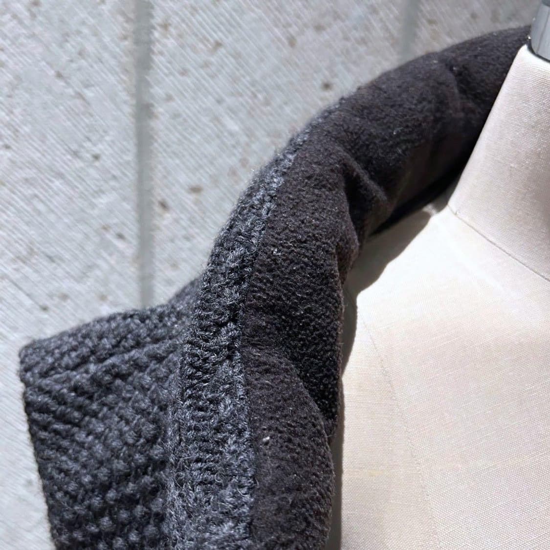 미하라 야스히로 케이블 니트 다운베스트 상품이미지4