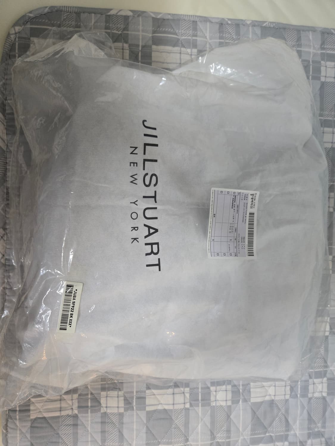 질스튜어트 뉴욕 에센 블랙 나일론 백팩 삭형 콜라보  새상품 상품이미지8