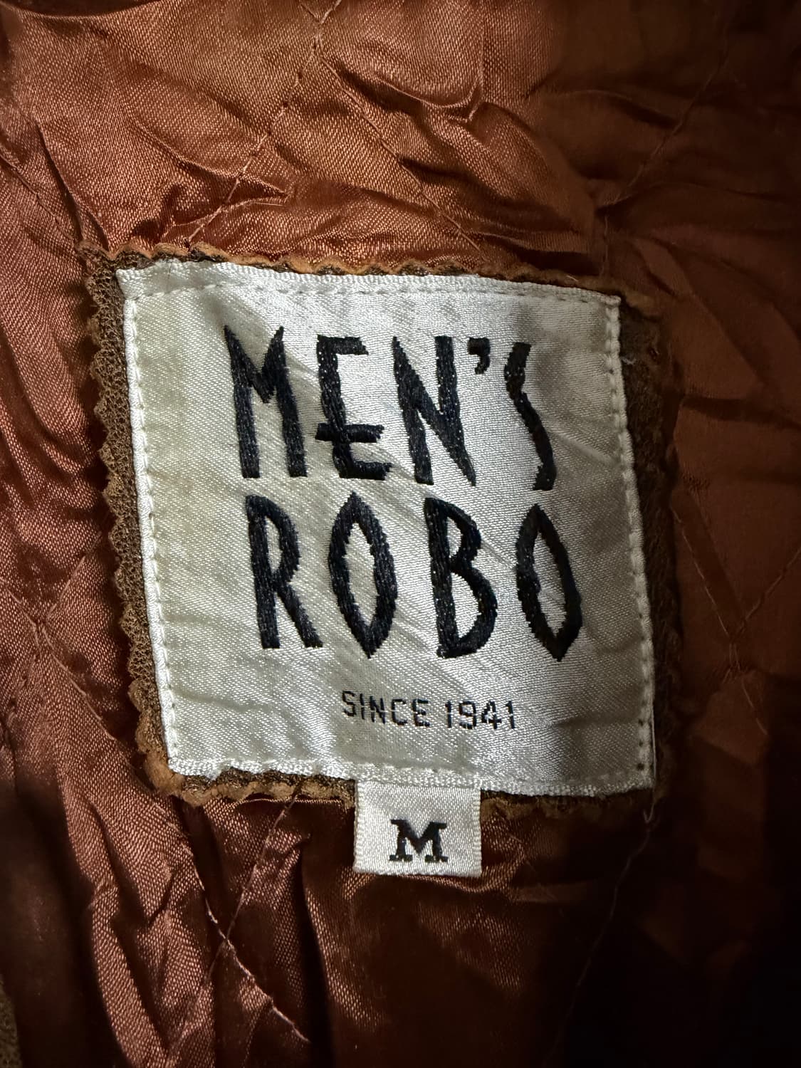 MEN'S ROBO 빈티지 램스킨 필드 자켓 상품이미지3