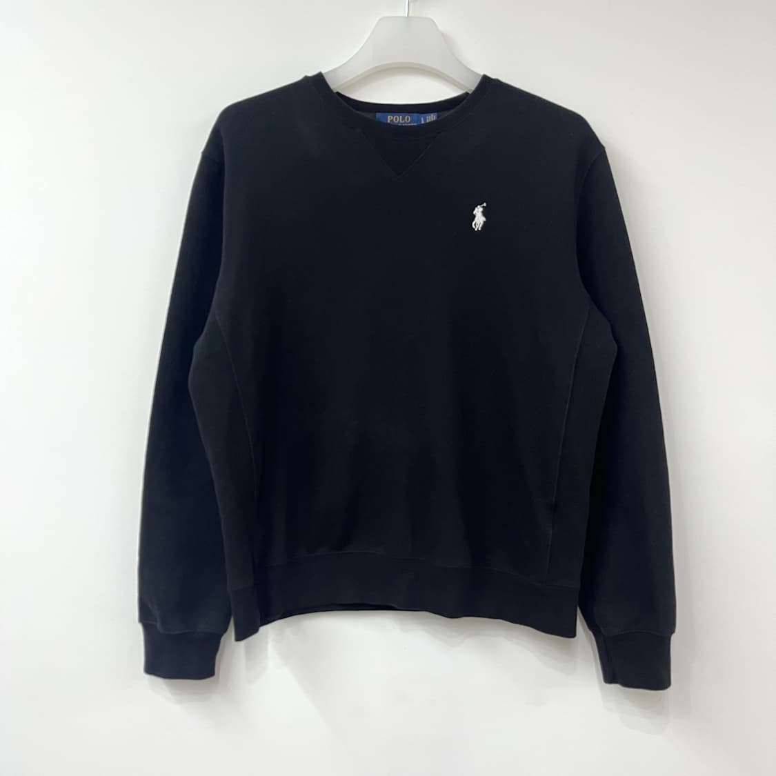 폴로 랄프로렌 신형 화이트 포니 블랙 맨투맨 상품이미지2