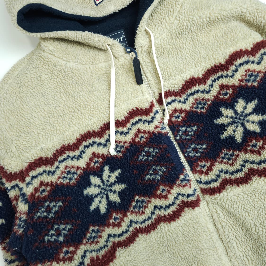 [택포]플리스 후드 집업 L 상품이미지2