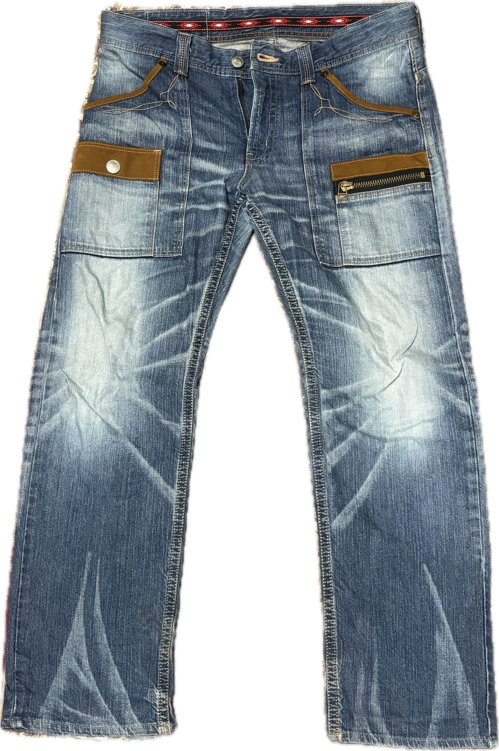 에드윈 남성 워싱 데님 청바지 34 상품이미지2