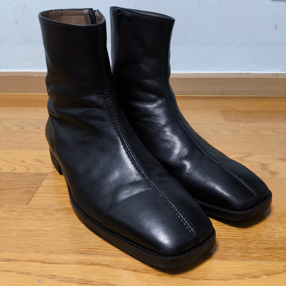 [280] BOWLOW 바우로 커팅 레더 부츠 상품이미지2