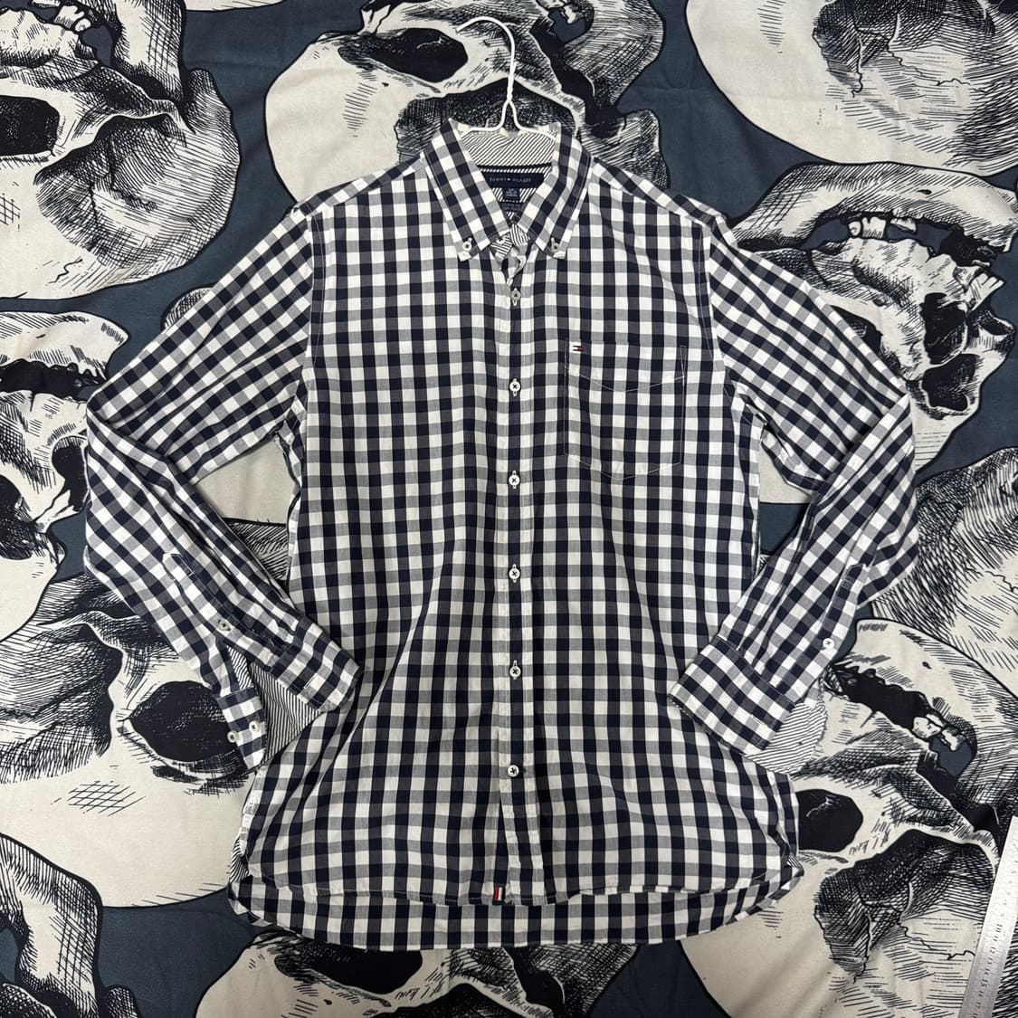 타미힐피거 체크셔츠 S사이즈 상품이미지1