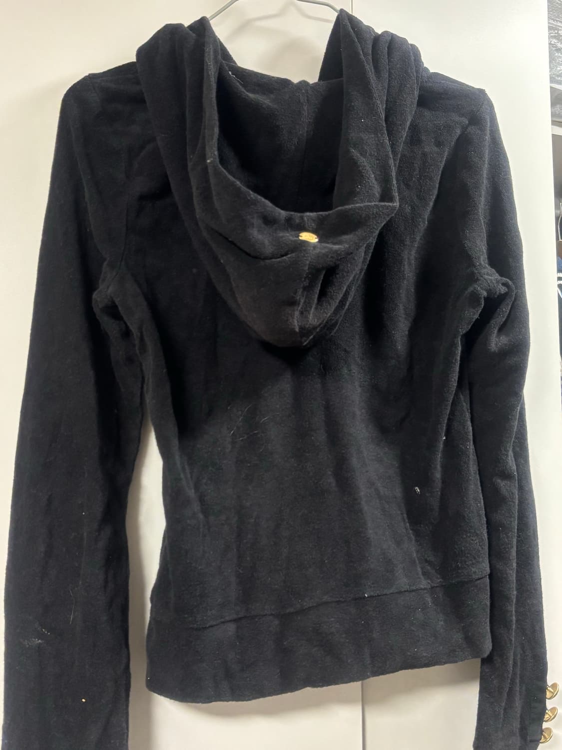 쥬시 블랙 테리 금장 셋업 상품이미지2