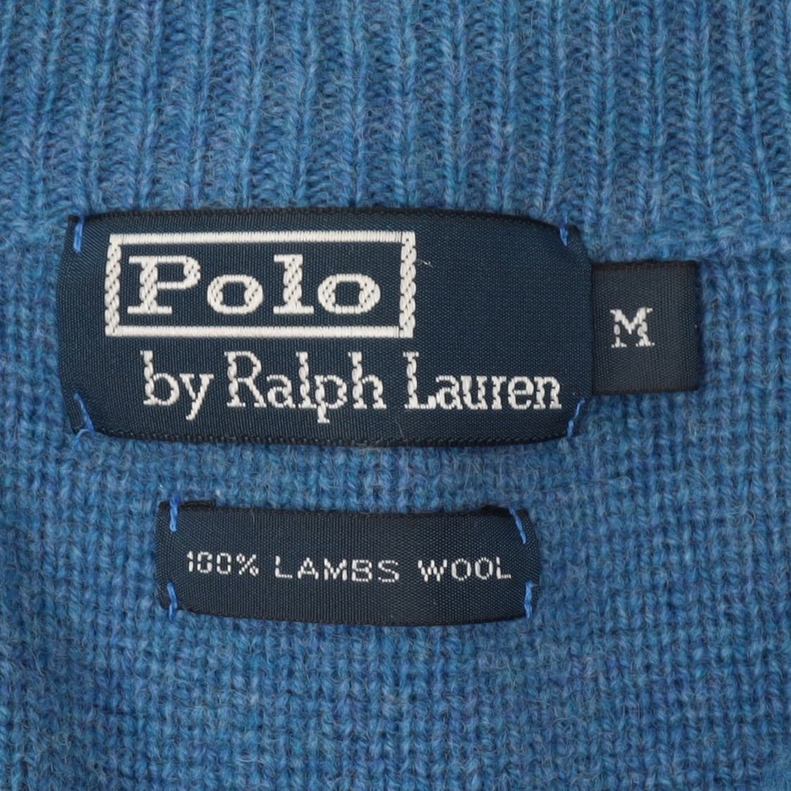 폴로 랄프로렌 블루 엘보우 레더패치 램스울 니트 가디건 상품이미지7