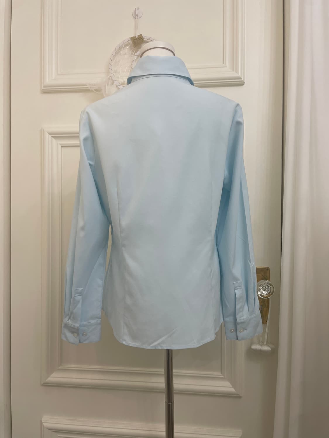 summer blue basic line shirt(size-13) 상품이미지3