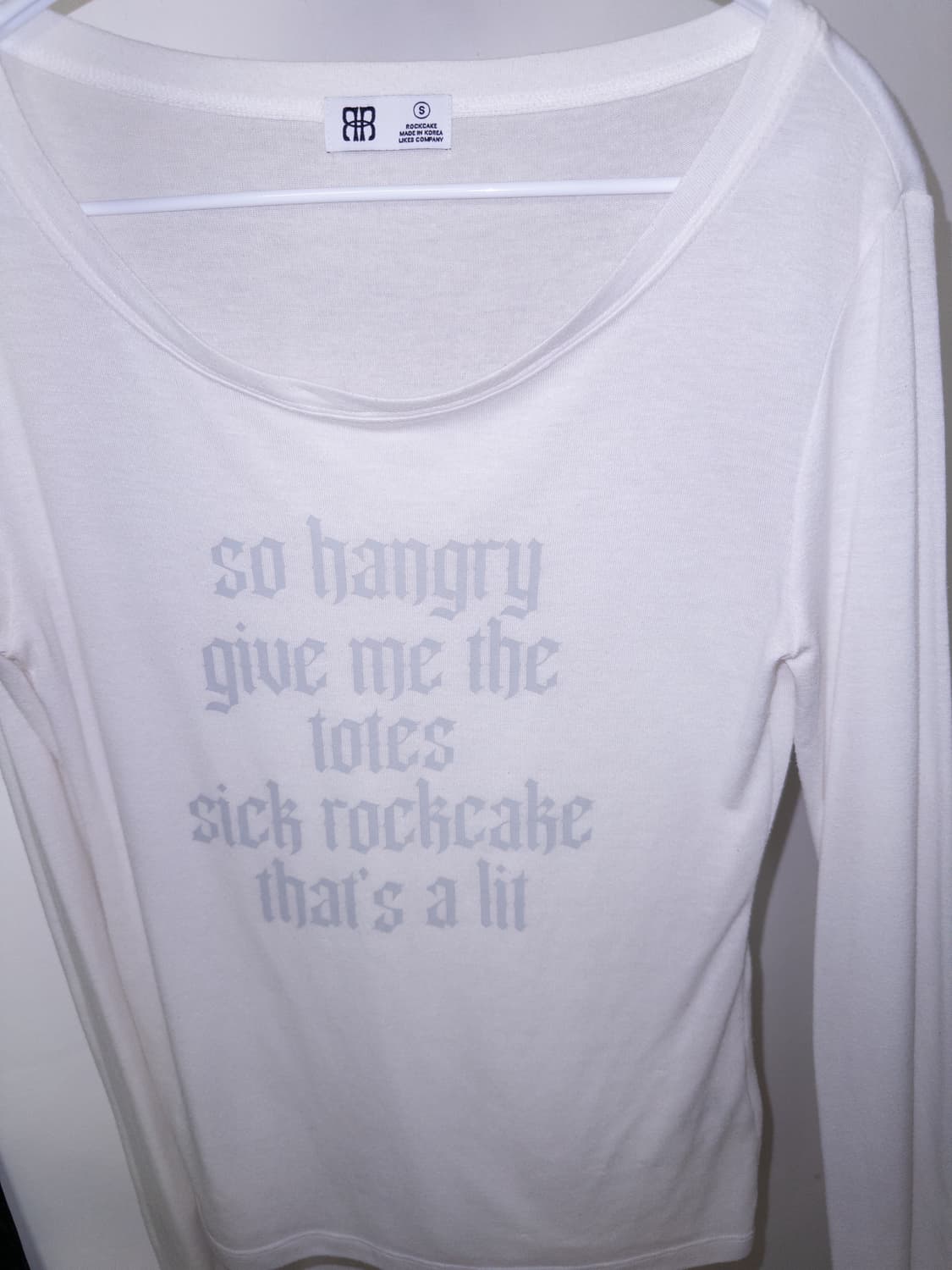 락케이크 Funk Mesh Top - Ivory 상품이미지1