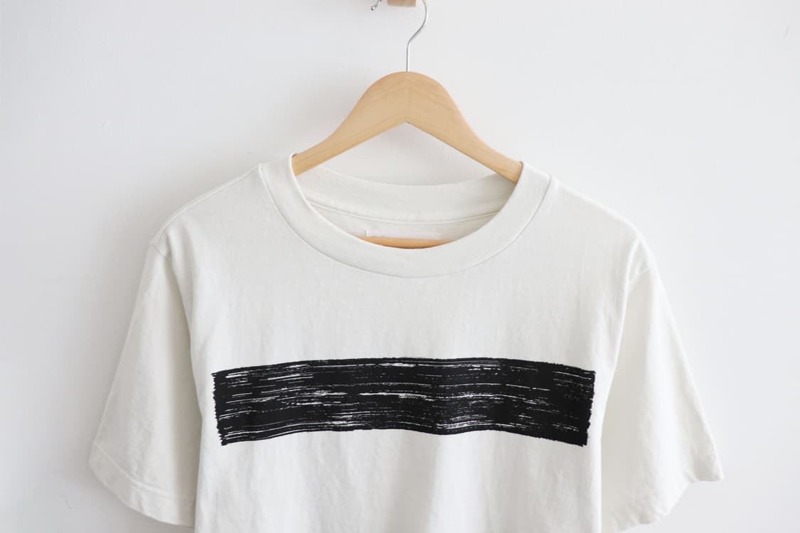 MHL Block Print Dry Cotton T-shirt 상품이미지2