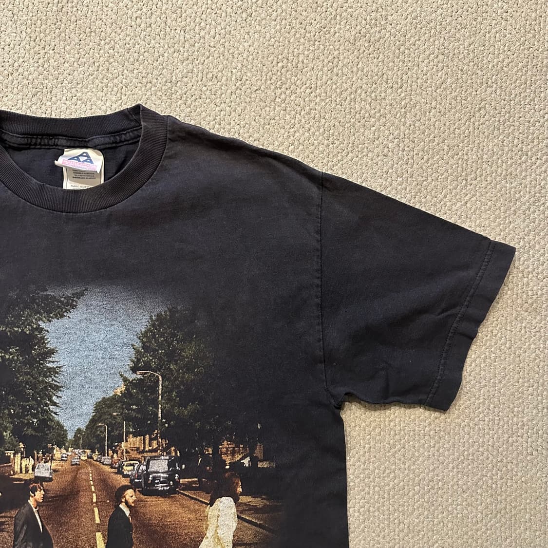 90s 비틀즈 에비로드 빈티지 티셔츠 상품이미지5