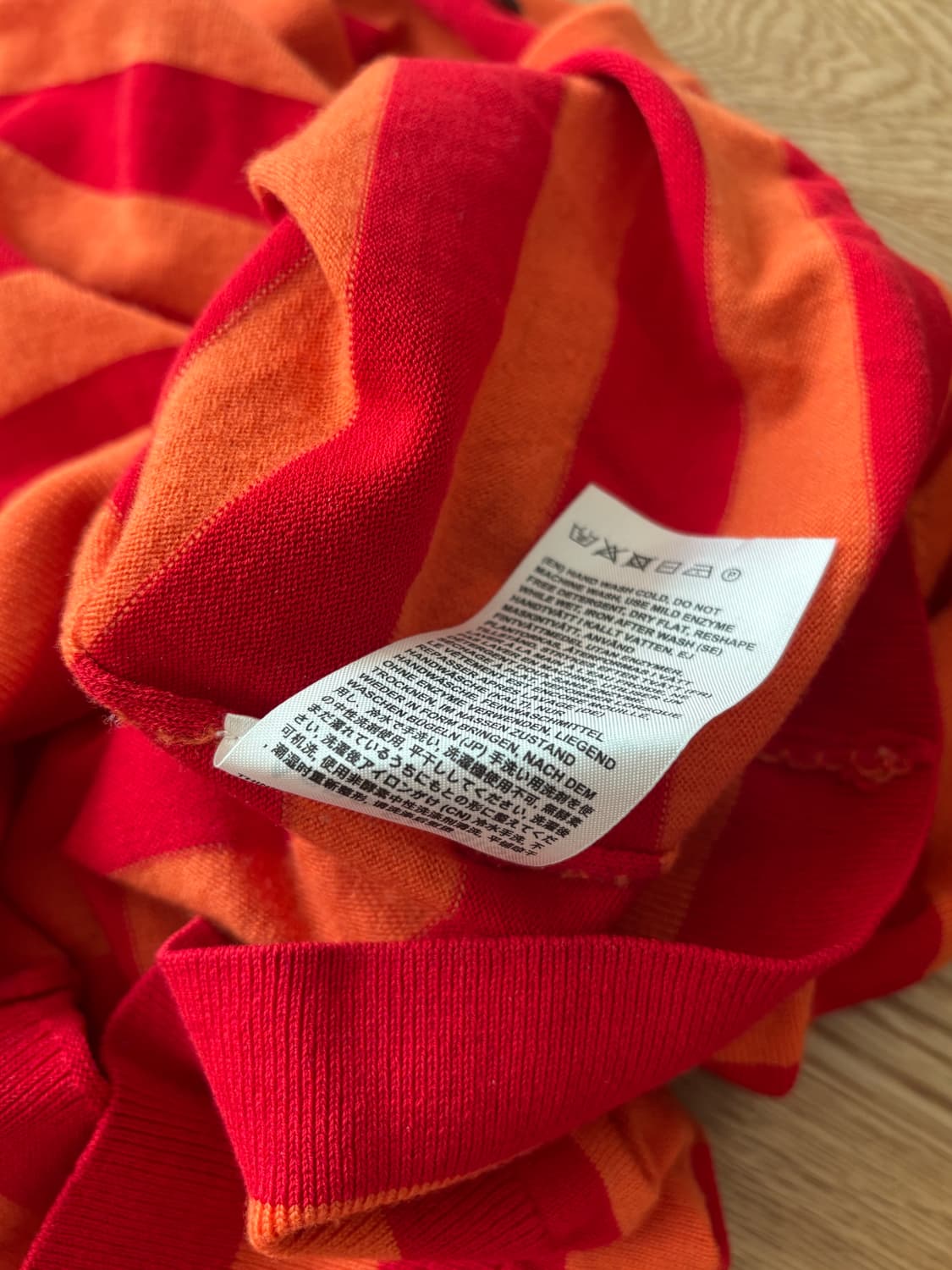 아크네 Acne 스트라이프 니트 XS 상품이미지7