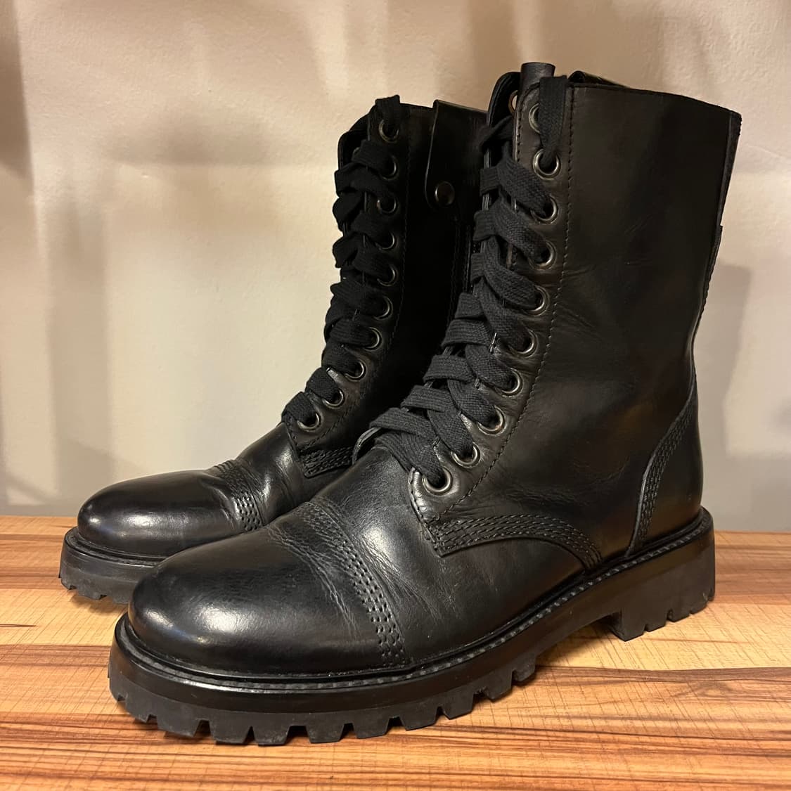 Ann Demeulemeester 앤드뮐미스터 컴뱃부츠 상품이미지2