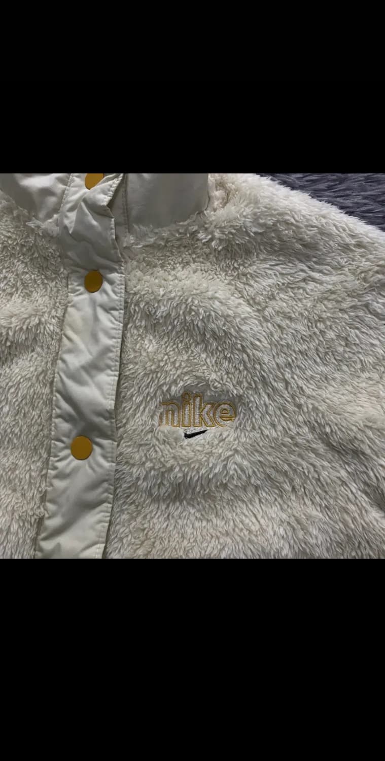 [[여성 S, A급]@ 나이키(NIKE) 셰르파 플러시 자켓 상품이미지4