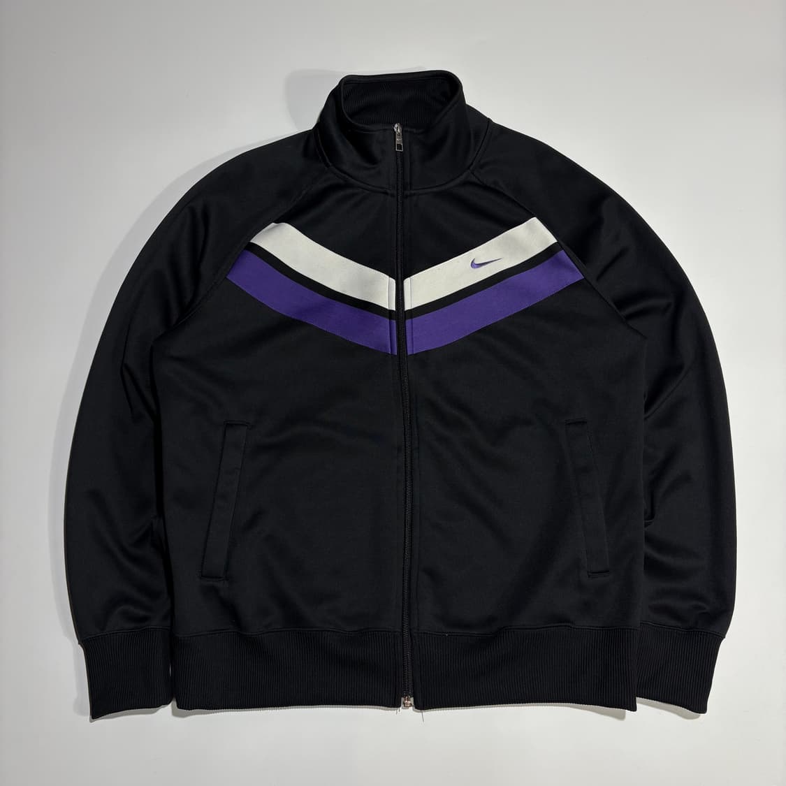 나이키 배색 트랙 집업 자켓 상품이미지1