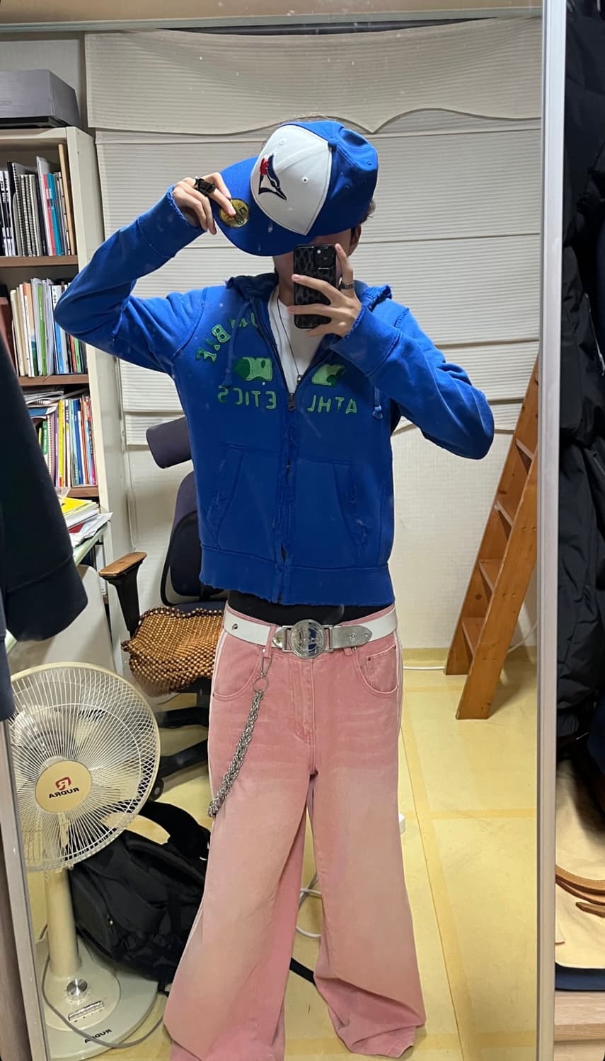 아베크롬비 슬림핏 워싱 기모 후드집업 S 상품이미지1