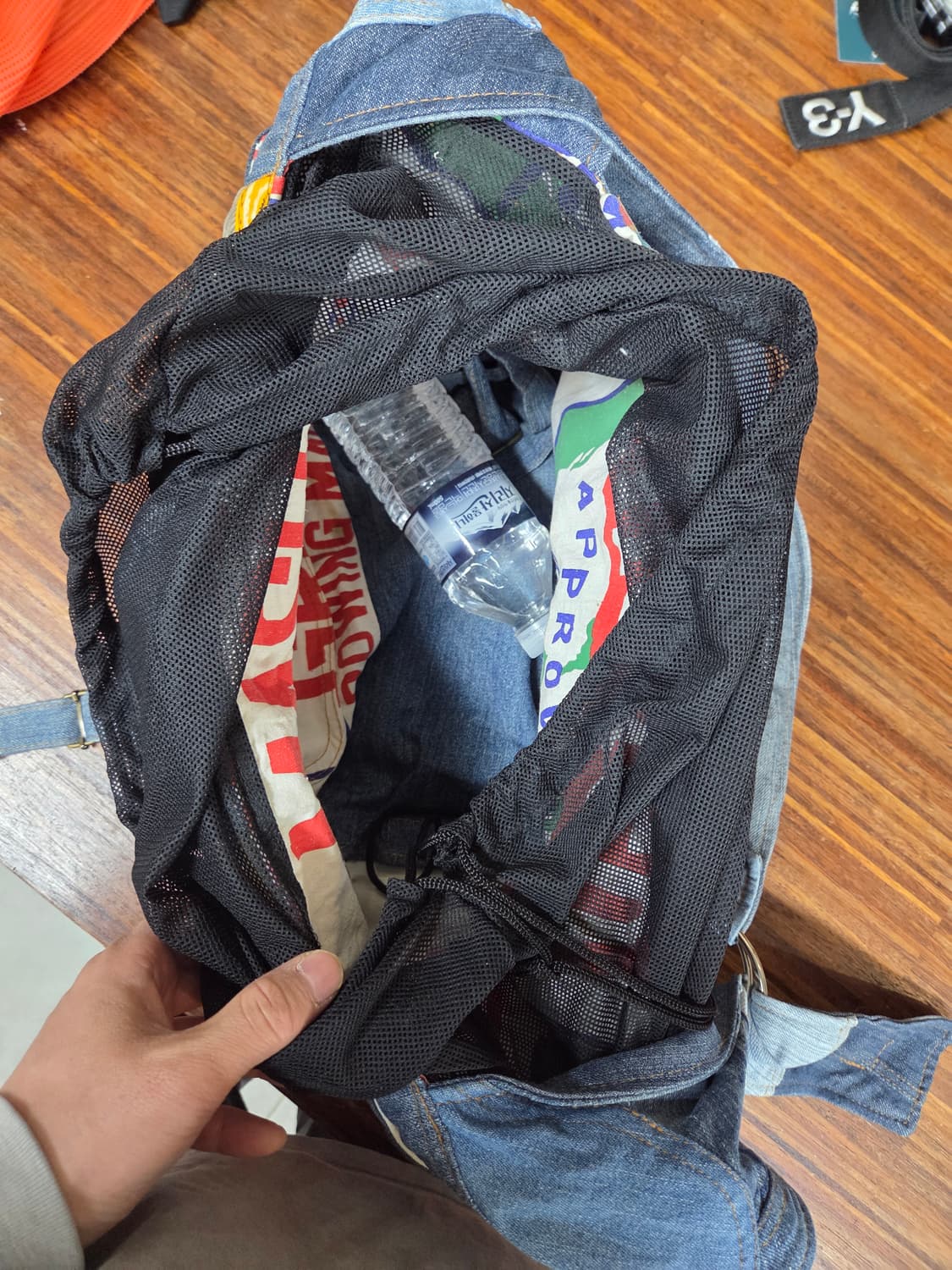 빈티지 ragstar 패치워크 데님 리폼 크로스백  상품이미지5