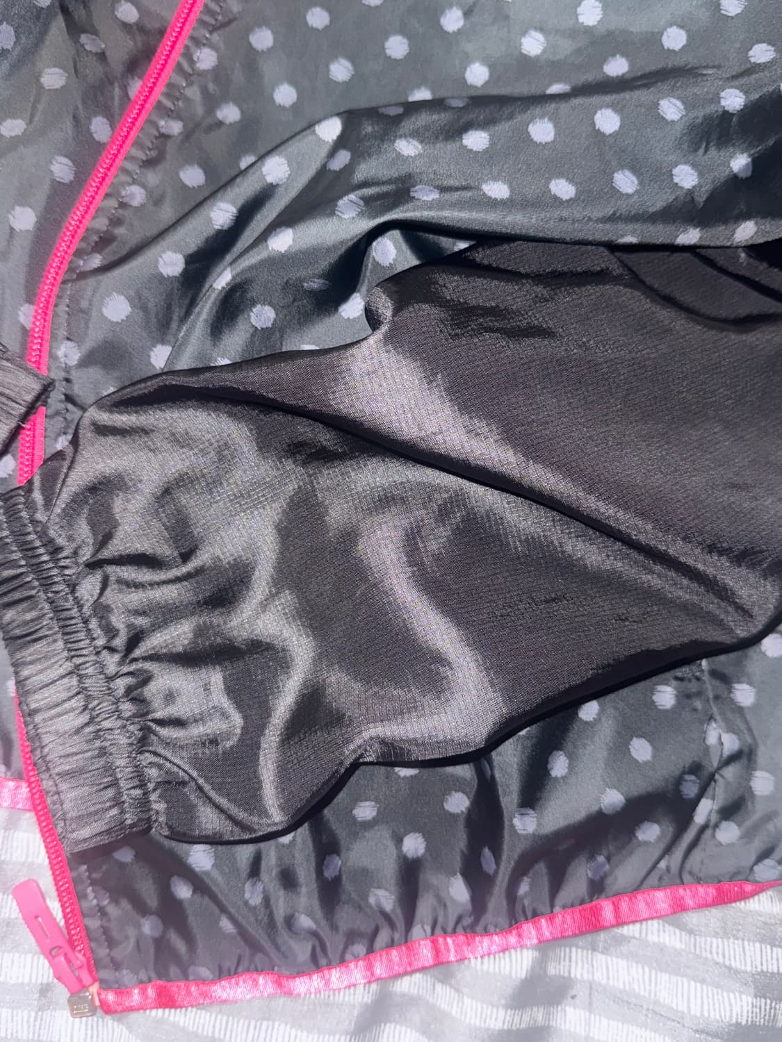 퓨마 도트 블랙 핑크 바람막이 빈티지 y2k 갸루 상품이미지2