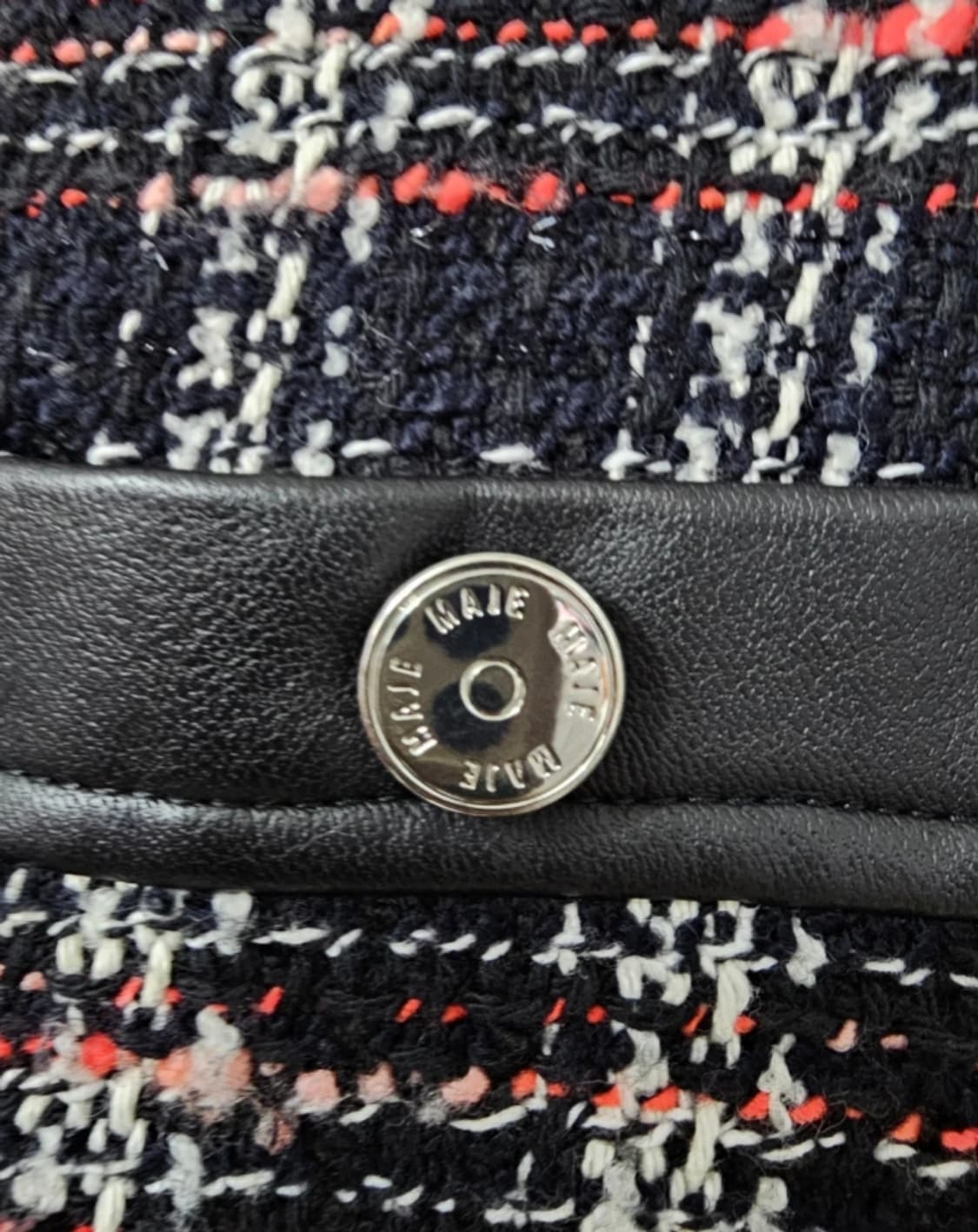 마쥬 트위드 자켓 블랙 ~55 상품이미지6