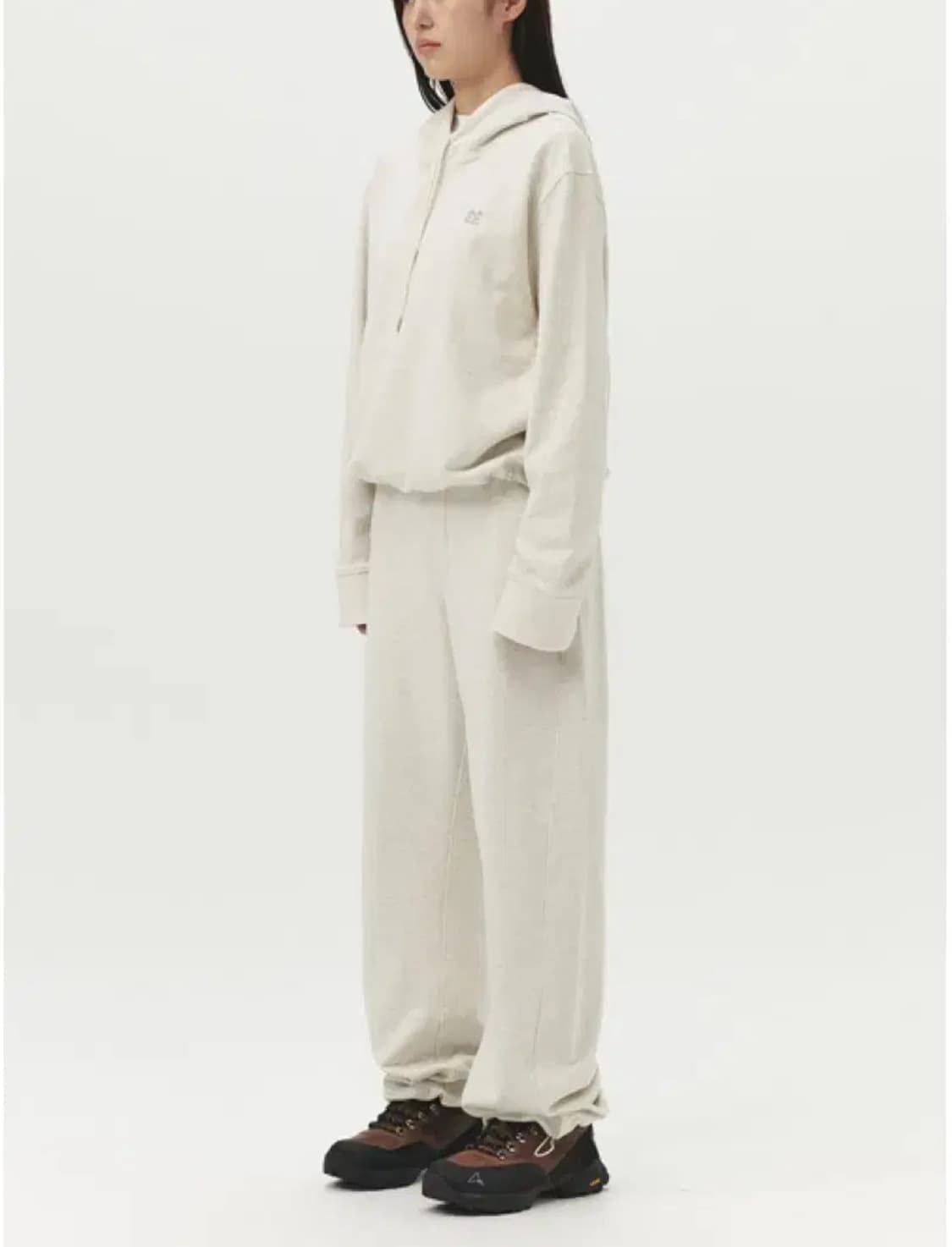 EE 로고 후드티 상의 , 바지 하의 (셋업) 상품이미지2