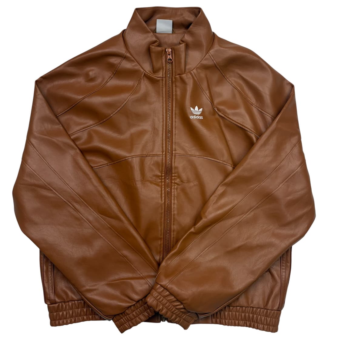 아디다스 X 디젤 브라운 포우 레더 자켓 L 상품이미지1