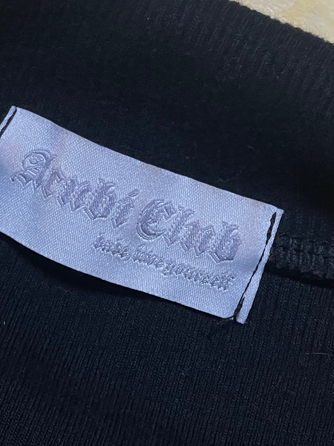 아쿠비클럽 snap tee black 상품이미지6