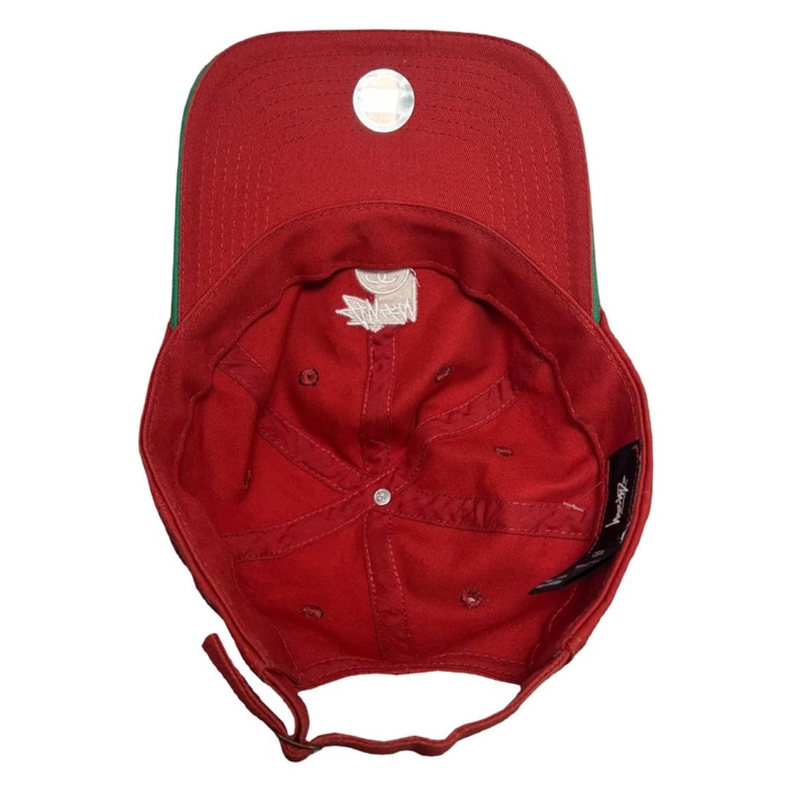 스투시 스탁 로우 프로 캡 레드 상품이미지8