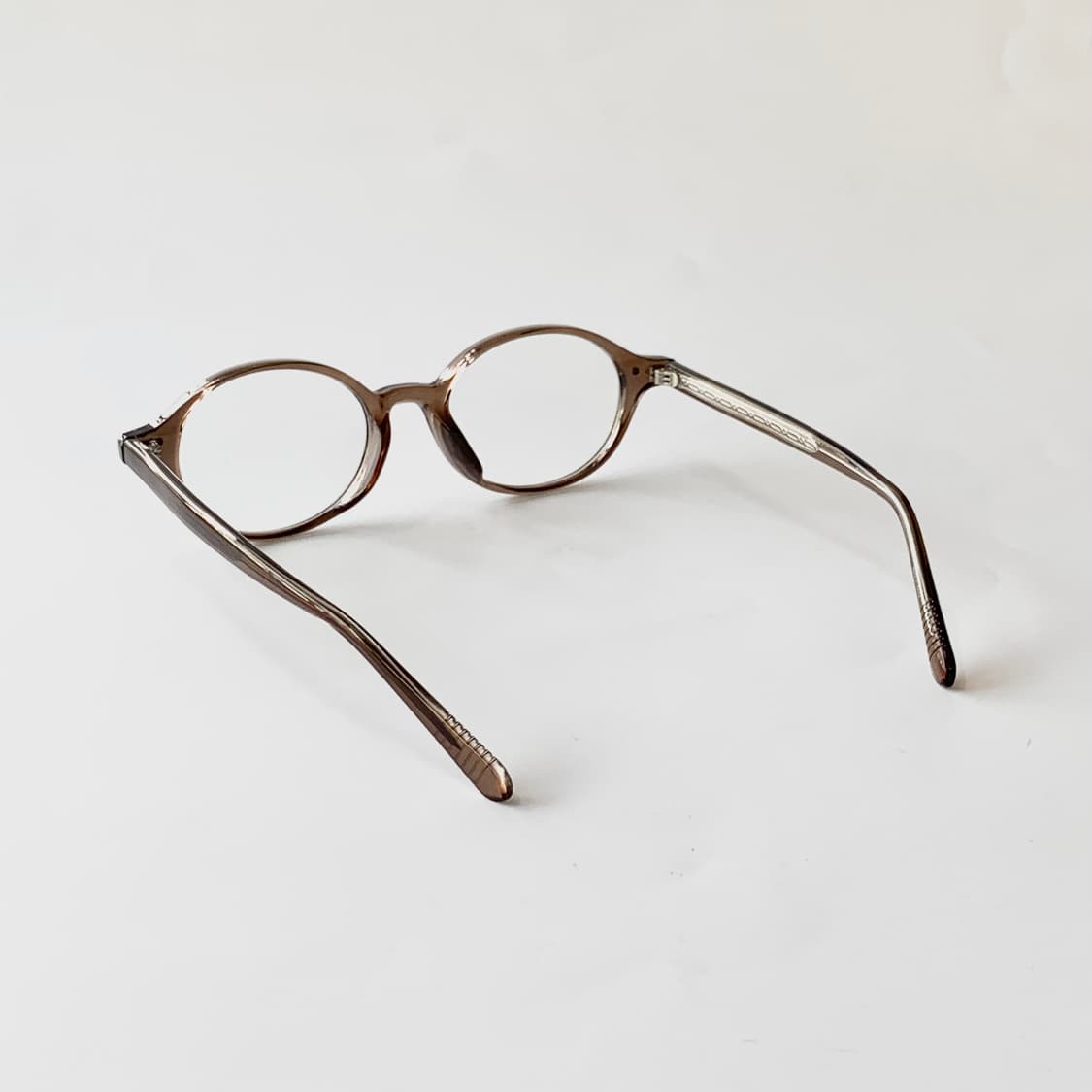 861 클리어브라운 빅사이즈 라운드 뿔테 블랙 남녀공용 픽키안경 상품이미지5