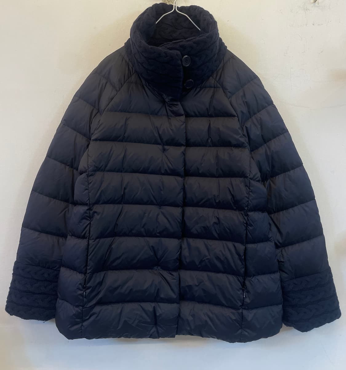 마리나요팅 구스다운패딩 니트패딩:) 구스패딩숏패딩 프리미엄구스다운 상품이미지2