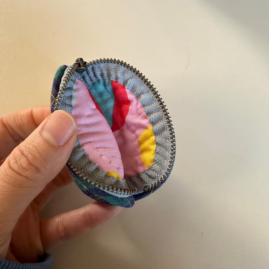 미국 빈티지 원단 에어팟 파우치/ 동전지갑 / 키링 / 작은파우치 상품이미지5