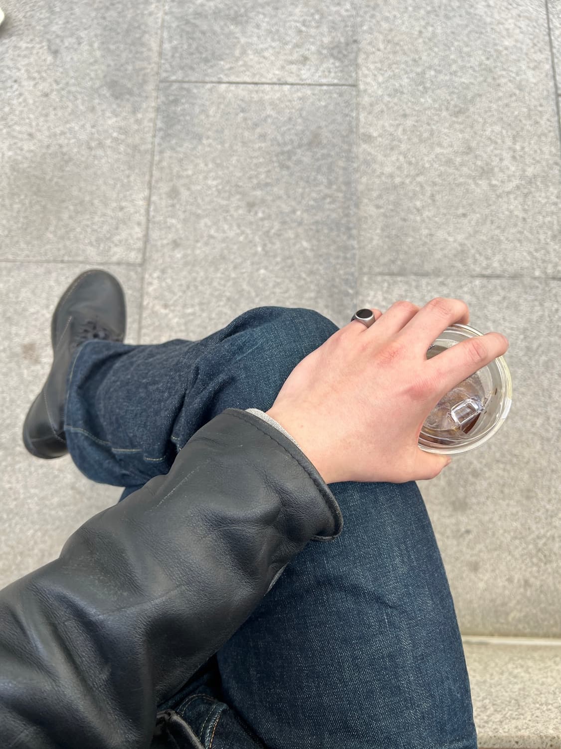 애끼 오닉스 반지 핑키링 상품이미지8