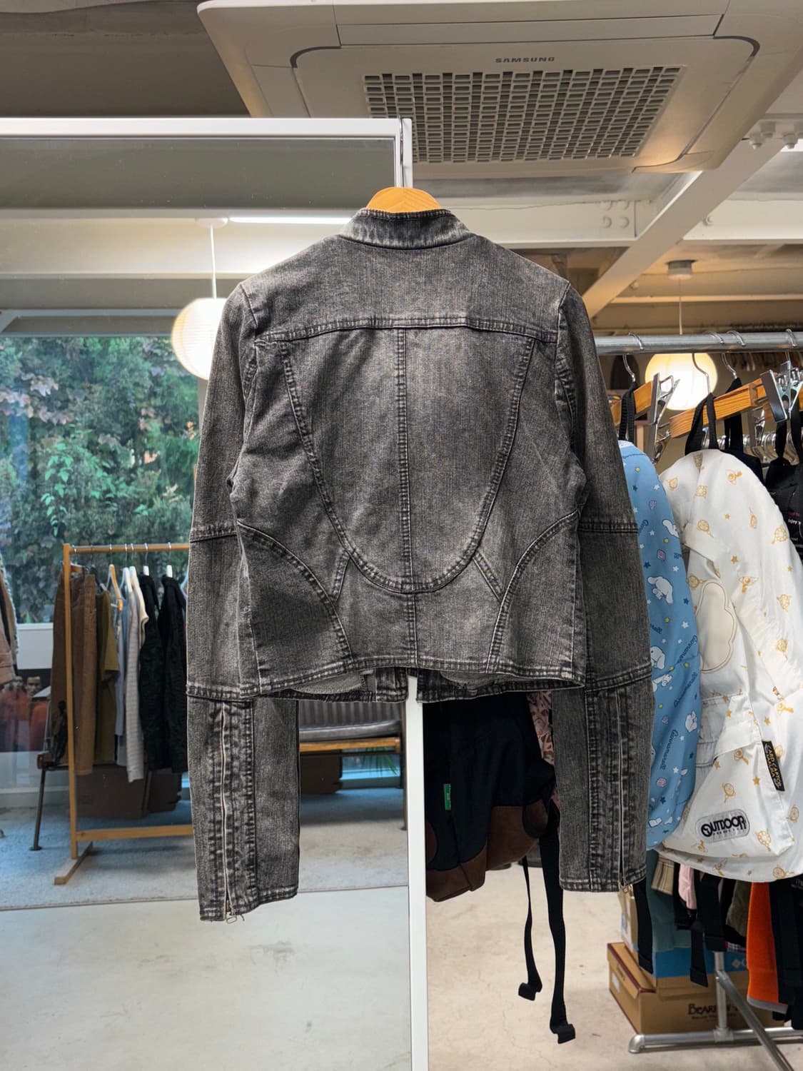 Bnx 데님 스터드 라이더 자켓 상품이미지4