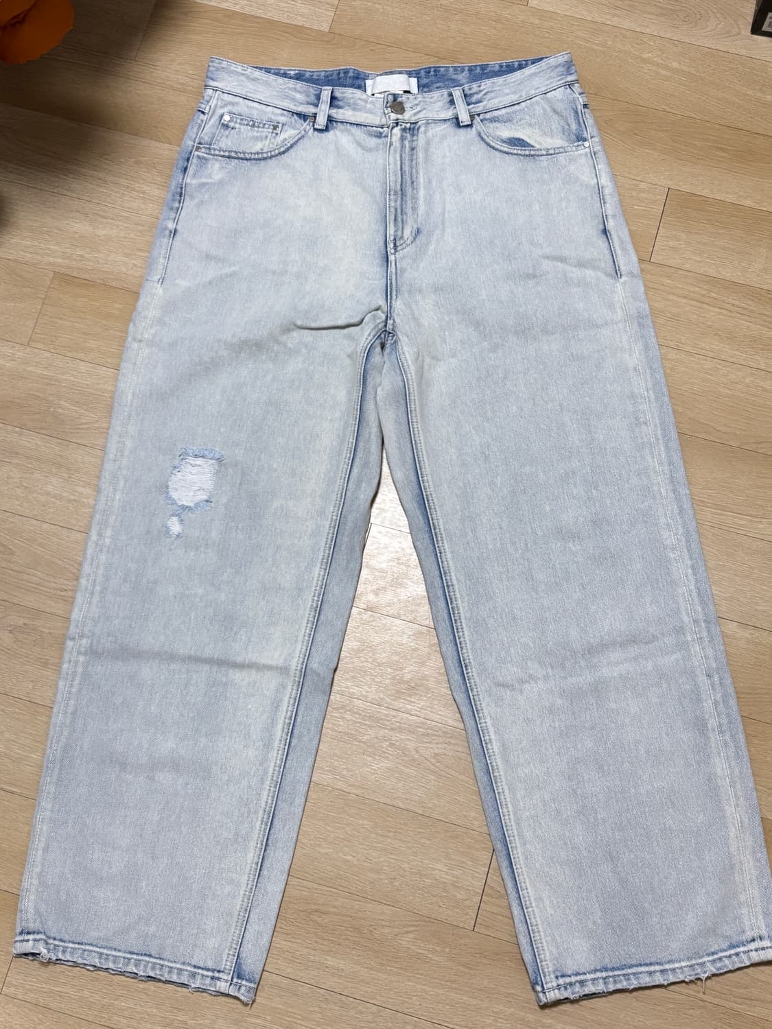 조우 chowoo  브러쉬드 세미 와이드팬츠  상품이미지2