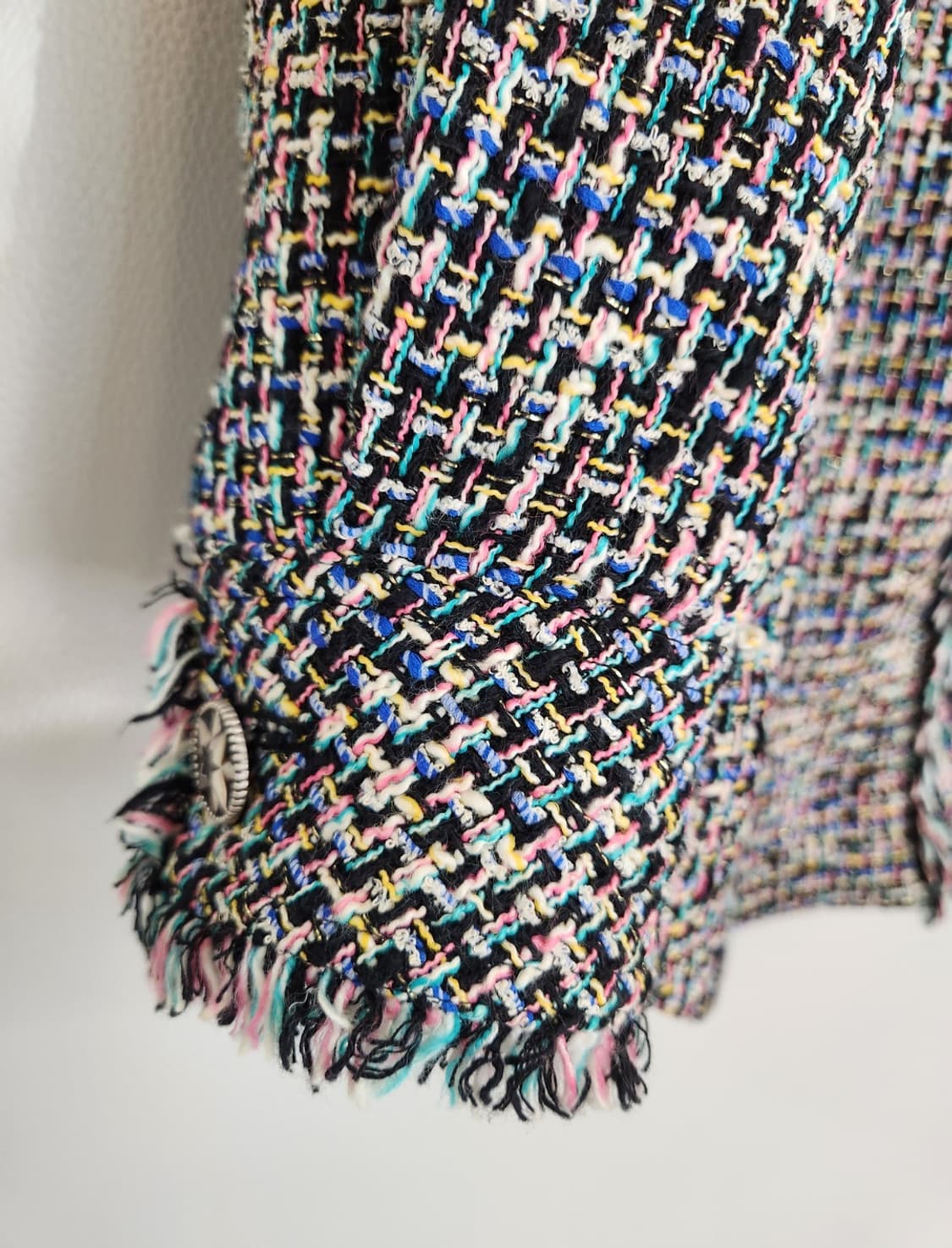 오즈세컨 글리터 칼라셔츠 트위드 자켓 44~55사이즈 상품이미지9