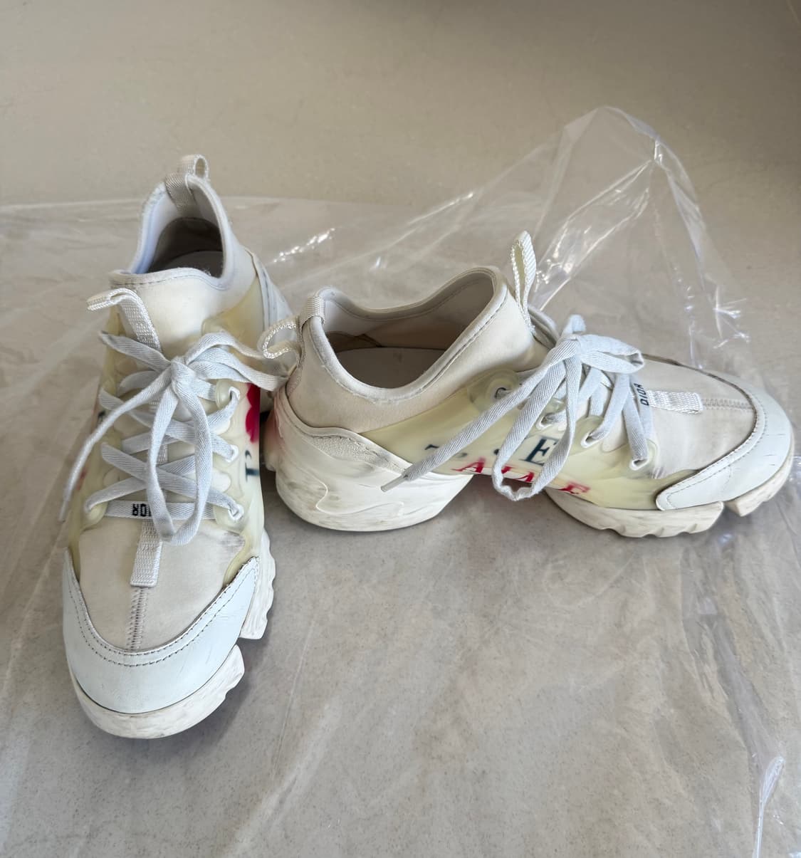 디올 D-CONNECT 디커넥트 스니커즈 37.5 (245mm) 운동화 상품이미지2