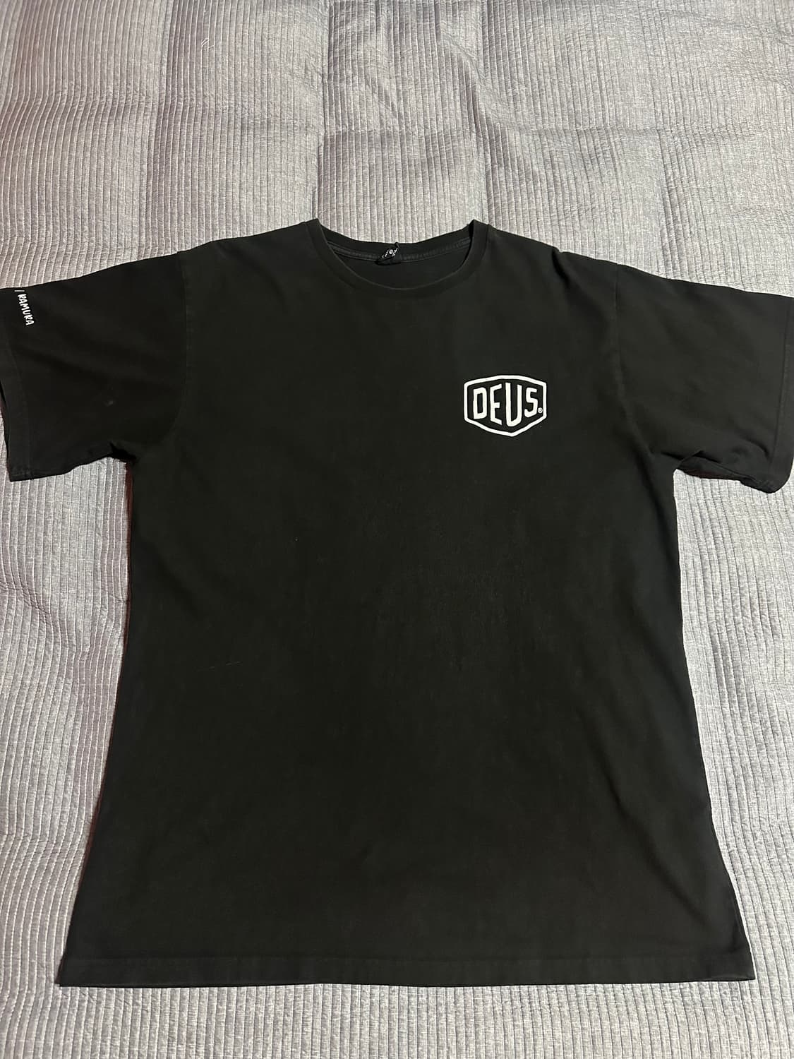 (XL)데우스 반팔 블랙 상품이미지1