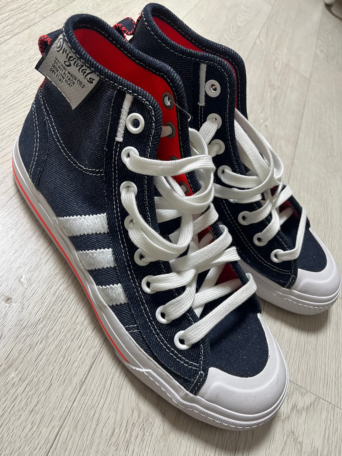 아디다스 니짜 하이 RF 데님 하이탑 255 상품이미지1