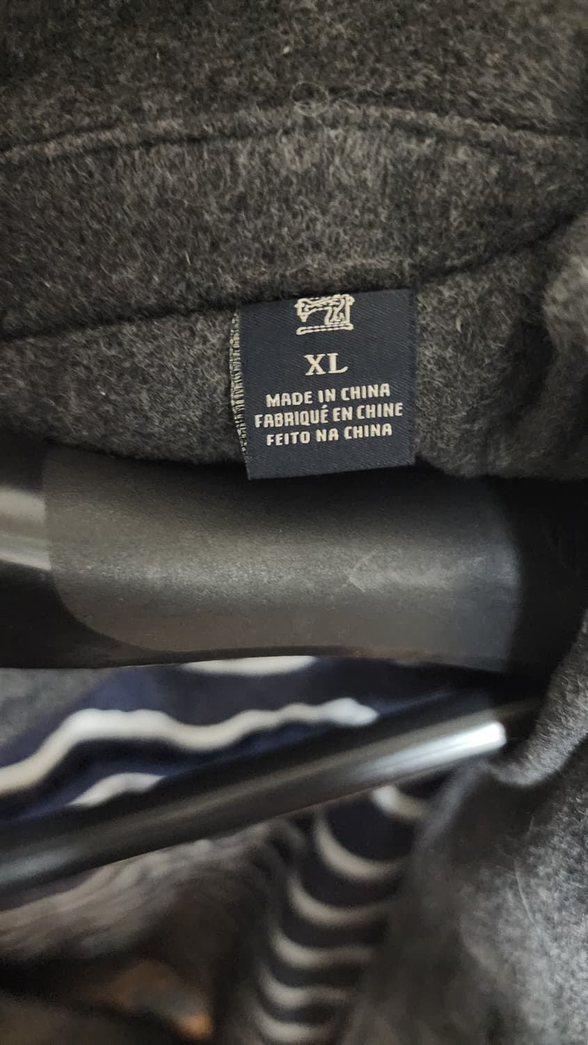 Scotch & Soda 회색 떡볶이 양모 코트 XL 상품이미지7