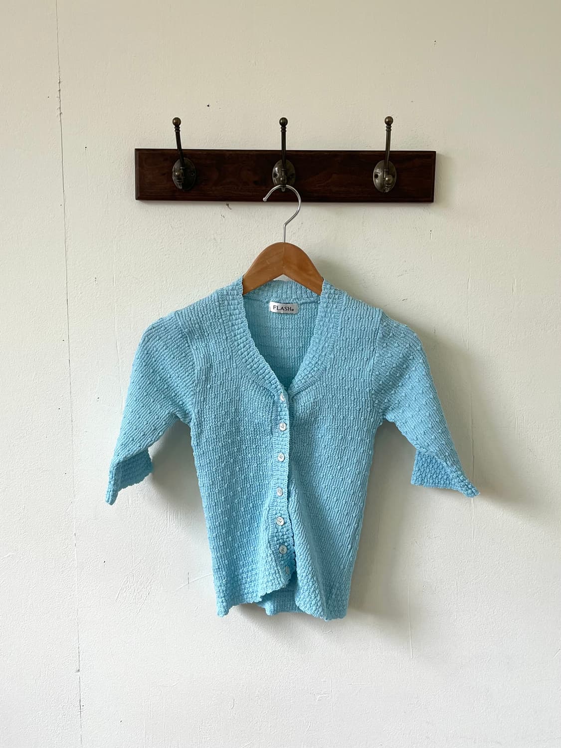 FLASH 실루엣 도트 가디건 상품이미지1