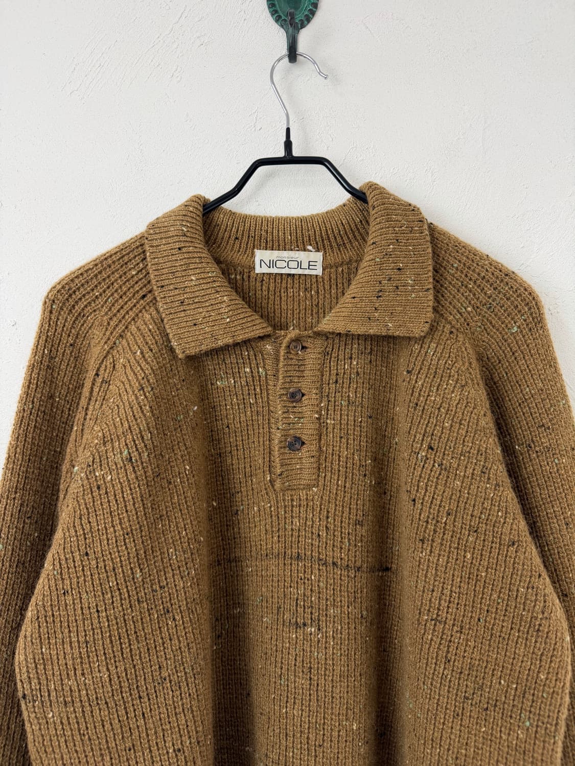 90s monsieur NICOLE PK 니트 상품이미지2